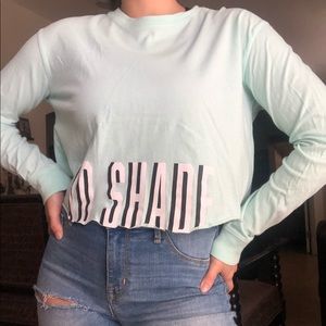 “No Shade” Crop Top